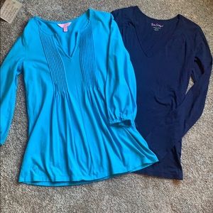 2 Lilly Pulitzer long sleeve tops
